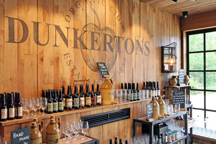 Inside Dunkertons Organic Cider at the Dowdeswell Park commercial development