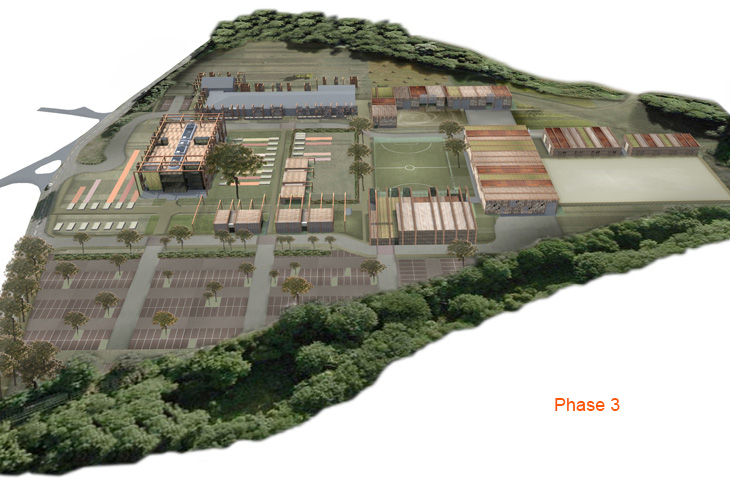 Holme Lacy College campus masterplan