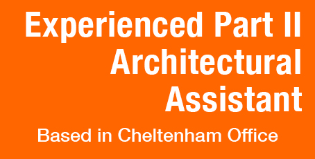 RRA recruitment ad for experienced Part II Architectural Assistant